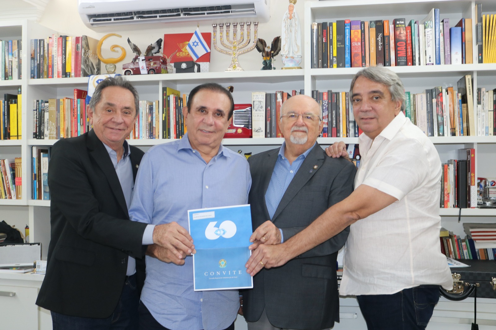 O Adm. Gaudêncio Lucena será homenageado nos 60 anos da Administração